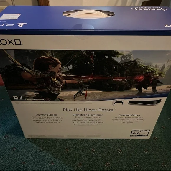 Horizon forbidden west bundle PlayStation five console warranty extra controller - Picture 6 of 8